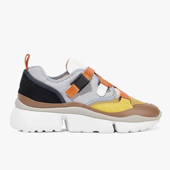 CHLOÉ Sonnie Colorblock Sneakers - Picture 7 of 8